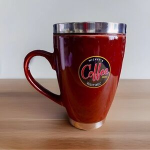 Disney Mickey Mouse “Really Swell” Ceramic Coffee Mug 17oz Preowned Excellent